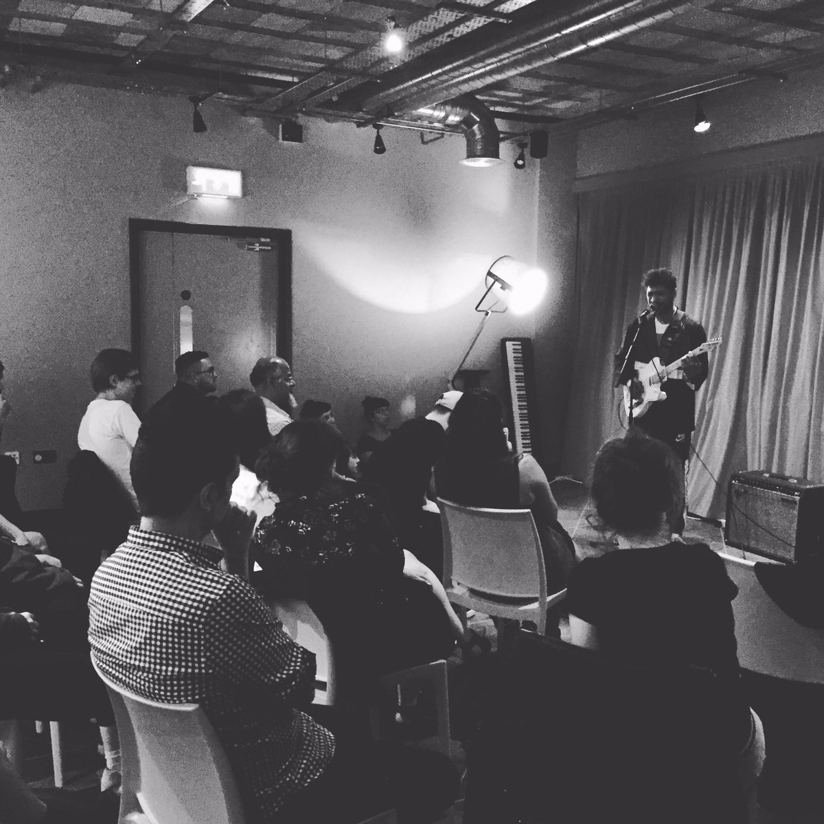 liveattheph's tweet photo. Fantastic night at @CrouchEndPH for our Aug show! Big thank you to everyone who came along. Here's @Mylesldn wowing the crowd ✨ https://t.co/bfQxgD6J3q
