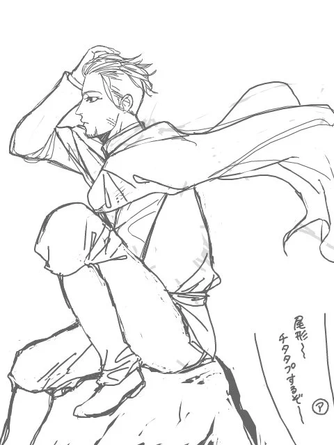 尾形が少しでも救われてほしいので、雑だけど続きを大急ぎで描きました。尾形…ヒンナしよ… 