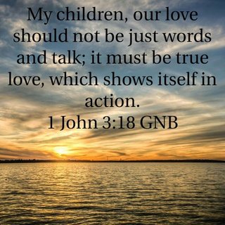 Be active.   Talk is cheap.