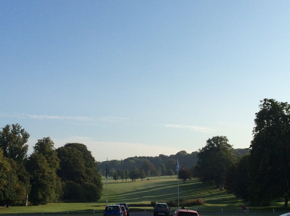 Emily_DRI's tweet photo. Looks like its going to be a lovely day here at Broome Park #DRICareers #Broomepark #DRITechSavvy @diamondresorts https://t.co/g7C594bOrR