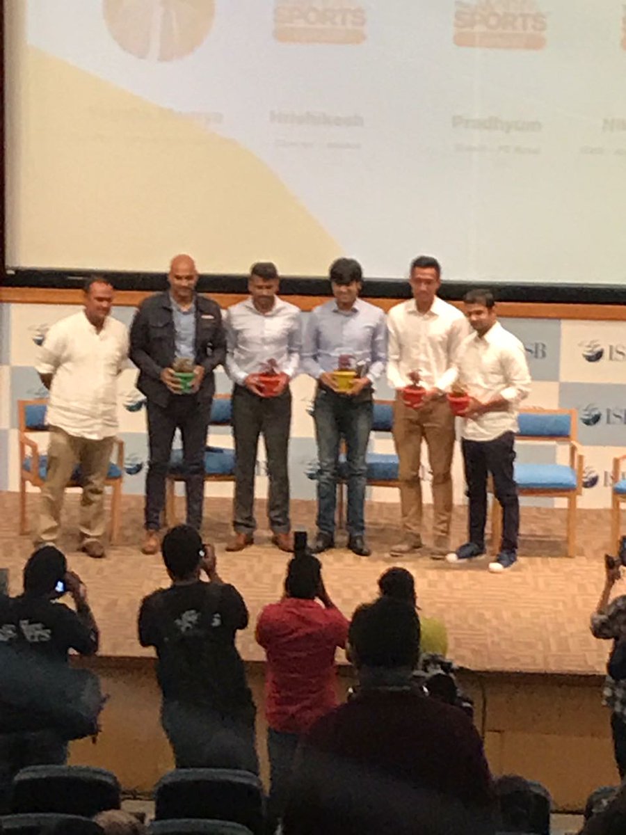 tis2shallpass's tweet photo. Amazing panel discussion on Indian football..thanks @ymaurya18 @nksky @gouramangi19 
#TheSportsCarnival
#TheAugustFest https://t.co/xVs49tJuet