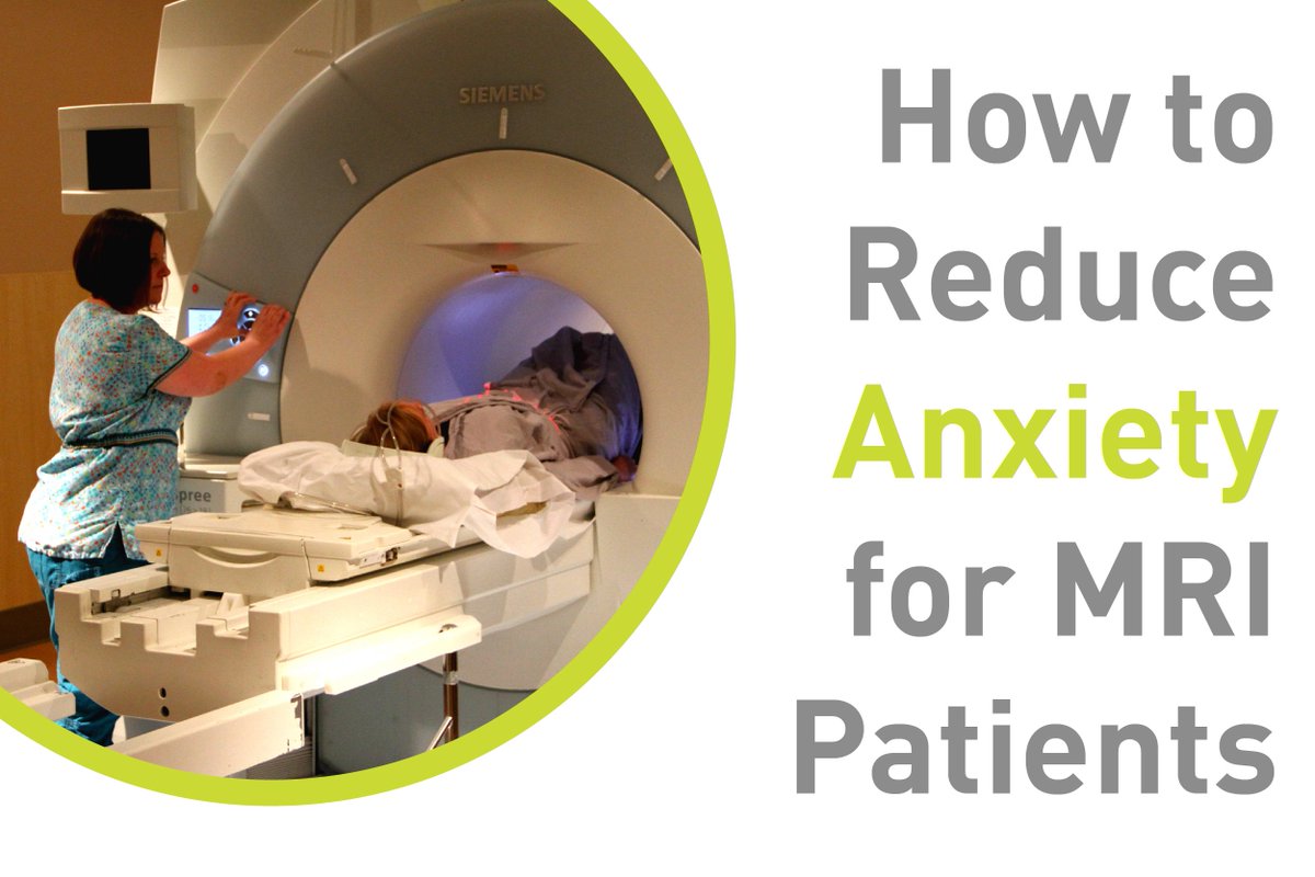 Having an #MRI can be pretty scary for some people. Here's how you can help to reduce patient anxiety: ow.ly/3u8930eAd3t #SundayRead