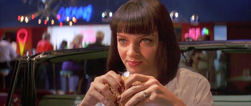 TrasLasKamaras's tweet photo. Cualquier hora del día es buena para comer pastel. Pulp Fiction https://t.co/pCxeZAIxna