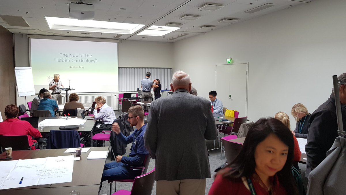 itmeded's tweet photo. About to restart #pcw14 The hidden curriculum of health sciences education. #amee2017 #meded @AMEE_Online https://t.co/ruxPIwOAeL