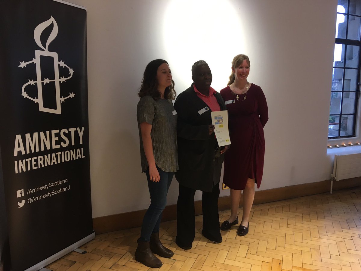 Congrats to #AmnestyAward shortlisted @SelinaNThompson's salt. &amp; judge <a href="/joycemcm/">joycemcmillan</a> receiving Scotsman Fringe Awards! scotsman.com/lifestyle/cult…