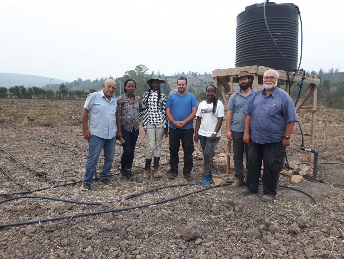MASHAVisrael's tweet photo. Work goes on at MASHAV #Rwanda Center of Excellence for Horticulture Development near Kigali: Optimizing water & irrigation systems https://t.co/OZBjDDlZTR