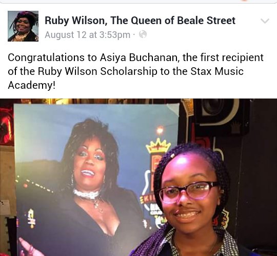 MsRubyWilsonQOB's tweet image. 1st #AnnualRubyWilsonScholarshipAward A young lady's aspirations at  @staxacademy  'keepitcoming' gofundme.com/rubywilsonscho…
