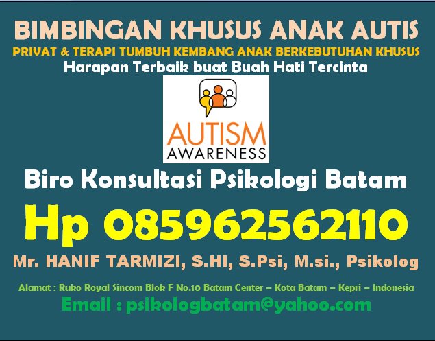 Majalah_Seksi's tweet photo. Pendampingan-Therapy Autisme di Batam
#call 085962562110

https://t.co/EYZ94wbqyL

#IniBaruBisnis #ParadeASEAN50 #BloggerMuslimahMeetUp https://t.co/JUujtrvKYm