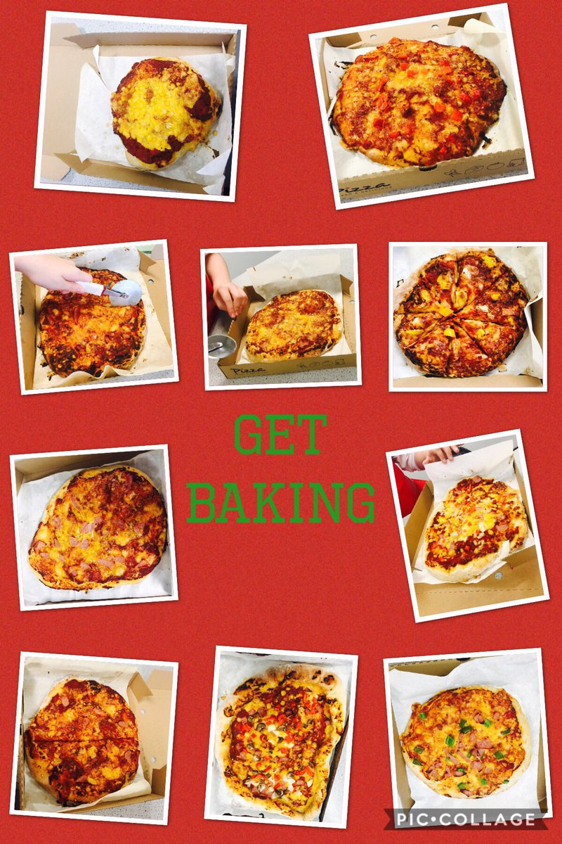 DHSFifeHomeEc's tweet photo. Some tasty looking pizzas from S2 Get Baking this week, fab job making their own yeast dough π #electives #practicalfood #asgoodasdominos https://t.co/FQ0WXUgZdi
