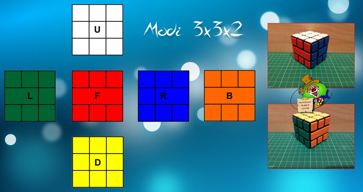 HoopClown_NHF's tweet photo. Feliz domingo!!!! Today este #bandagedcube 3x3x2 de Modi para pasar el fin de semana... https://t.co/b75aVyDXT6