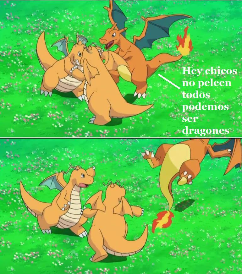 DrPokemon_'s tweet photo. Charizard aparta XD https://t.co/WEApufoD66