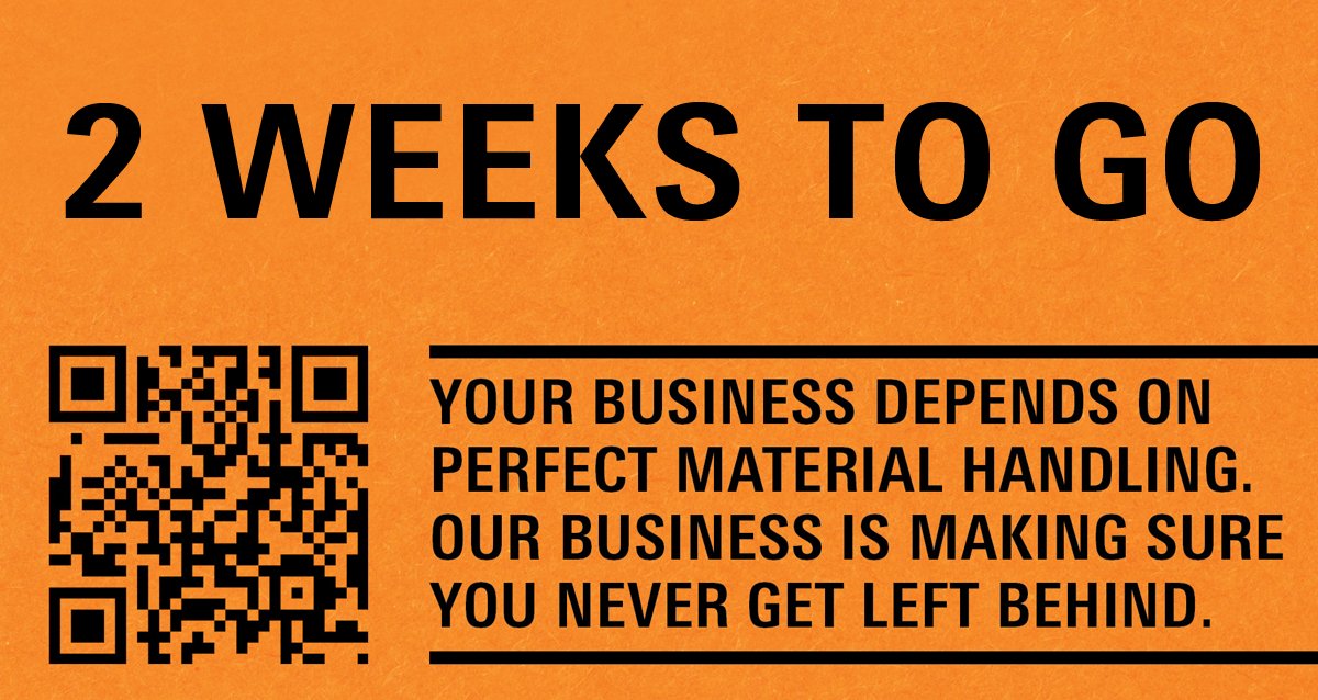 materialshandME's tweet photo. The countdown begins! Ensure you have already registered online for a hassle free entry. Register https://t.co/0cGGkUiPYE #materialshandling https://t.co/KcBlYeit8F