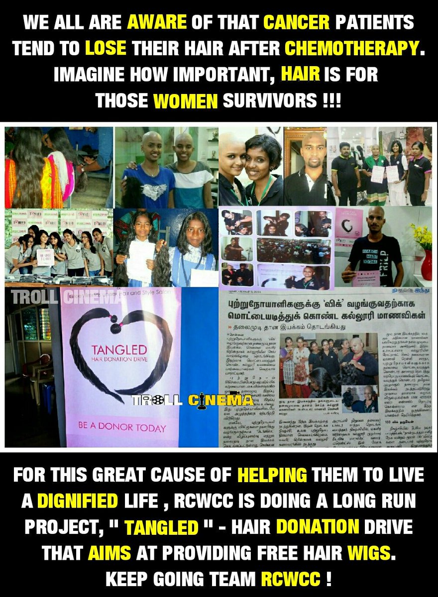 Cine_Corn's tweet photo. #TANGLED a Project of #RCWCC has been Helping these Survivors Lead a Lyf of Respect&Dignity by Providing them wid Free HairWigs #Tangled_HDD https://t.co/UoGvgme7rs