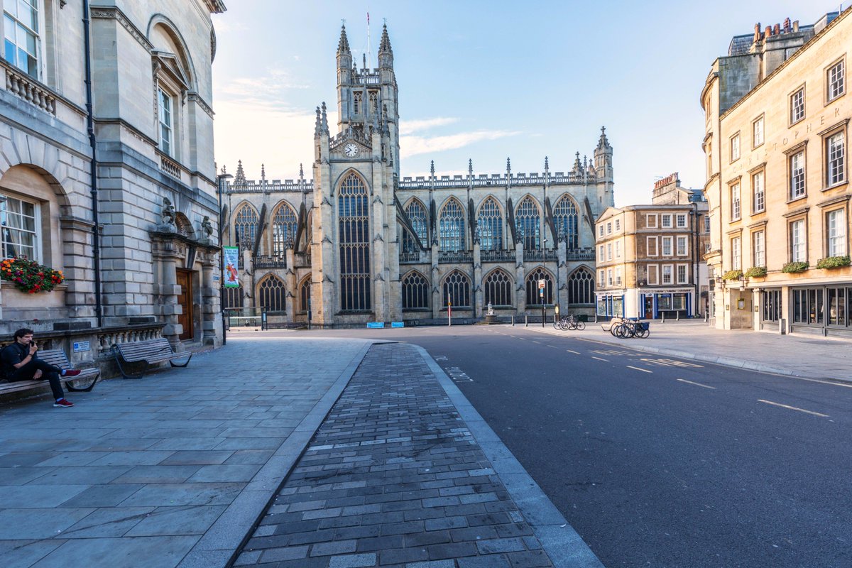 @BathChron <a href="/TotalBath/">Total Guide to Bath</a> <a href="/VisitBath/">Visit Bath</a> <a href="/bathabbey/">Bath Abbey</a> Beautiful morning in Bath today