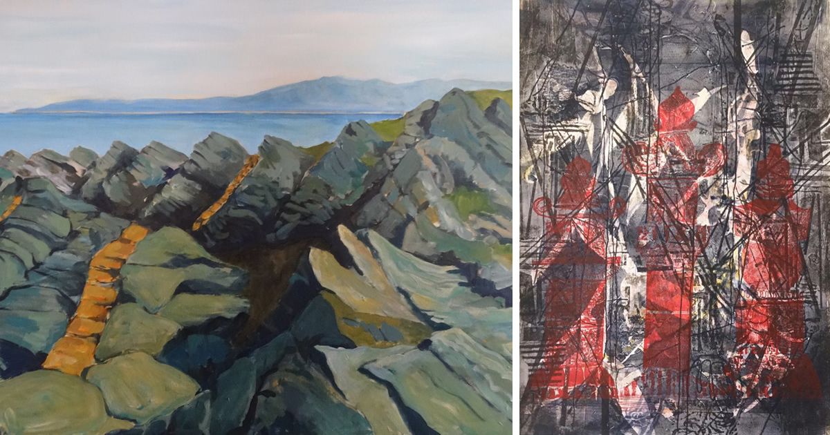 CFopenstudios's tweet photo. Burntisland based artists featured this week - Leo De Feu (V25), Margot Hailey (V29), Sophie McKay Knight (V31), Susan Smith (V32) #CFOS https://t.co/j1QVJuQ9ex