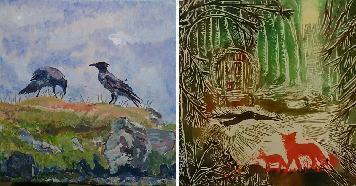 Burntisland based artists featured this week - Leo De Feu (V25), Margot Hailey (V29), Sophie McKay Knight (V31), Susan Smith (V32) #CFOS