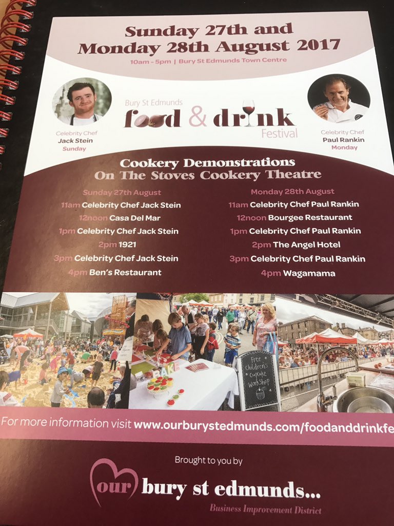 MarkourbseBID's tweet photo. Weather wise its such a lovely day!! So why not pop down to the @ourburysteds Food &amp; Drink Festival? 10-5 today &amp; tomorrow &amp; entry is FREE! https://t.co/Ji6lrZqf1N