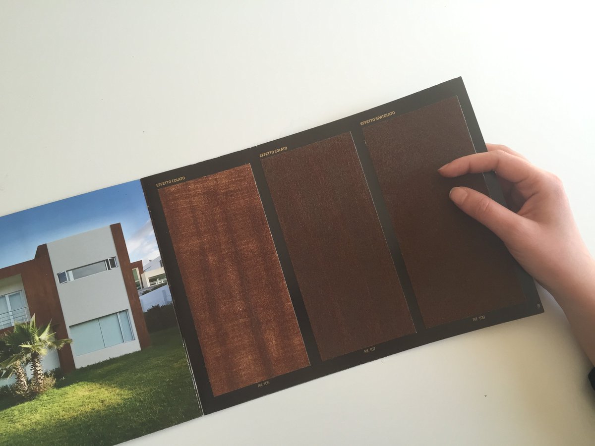 Valpaint_Italy's tweet photo. Klondike Corten https://t.co/YlpCECPSaZ