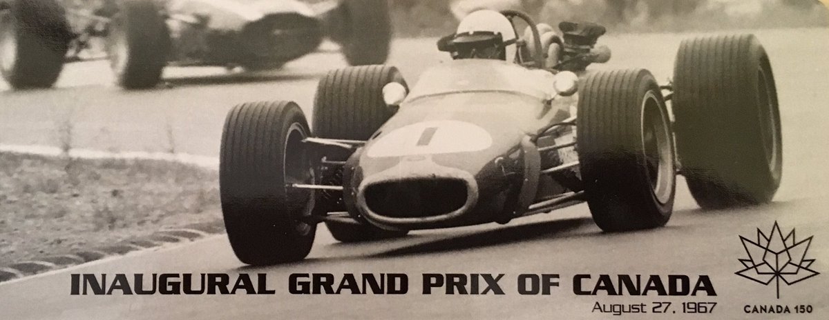 jpappone's tweet photo. 50 years ago today, three-time #F1 WC @BrabhamOfficial won first #CanadianGP at @CTMPOfficial. #50YearsofF1 @brabsracer @F1 @GrandPrixF1Can https://t.co/kjqprl6lj3