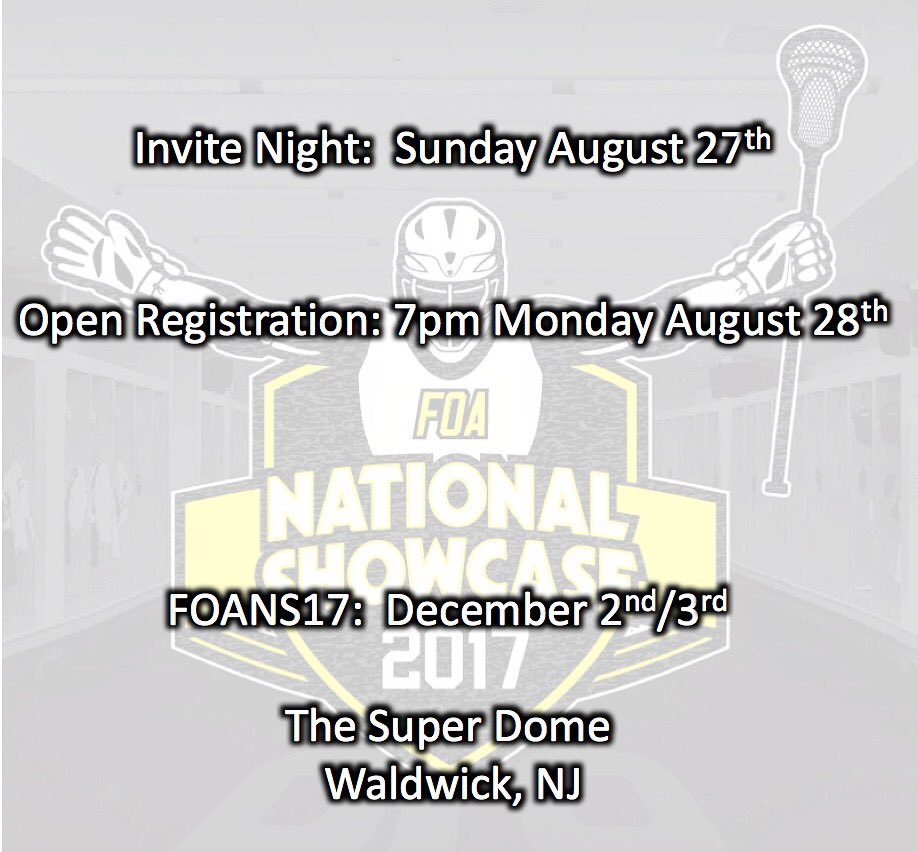 Faceoff_Academy's tweet photo. Happy National #InviteNight! What a glorious holiday. #FOANS17 #BecomeLegendary https://t.co/922Dh9xFcg