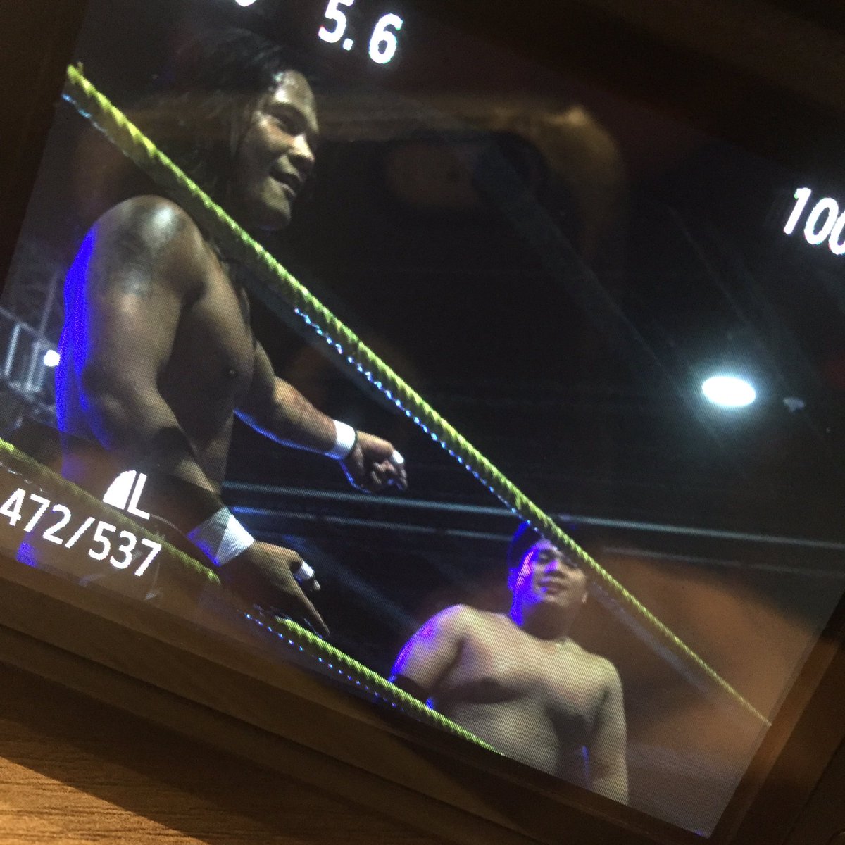 blackhatbarnes's tweet photo. im still the rightful phx champ kay? anyways pwr was fun cant wait for the next one here's some photos i took using my camera lol #PWRxAPCC https://t.co/2zHZ9zYinj