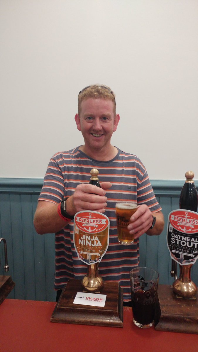 Want to pull a Jinja Ninja <a href="/HoylakeBeerFest/">HoylakeBeerFestival</a> @islandelec!? Great to sponsor a beer this year Also Get down to <a href="/HoylakeRNLI/">Hoylake RNLI Lifeboat Station</a> open day tomorrow