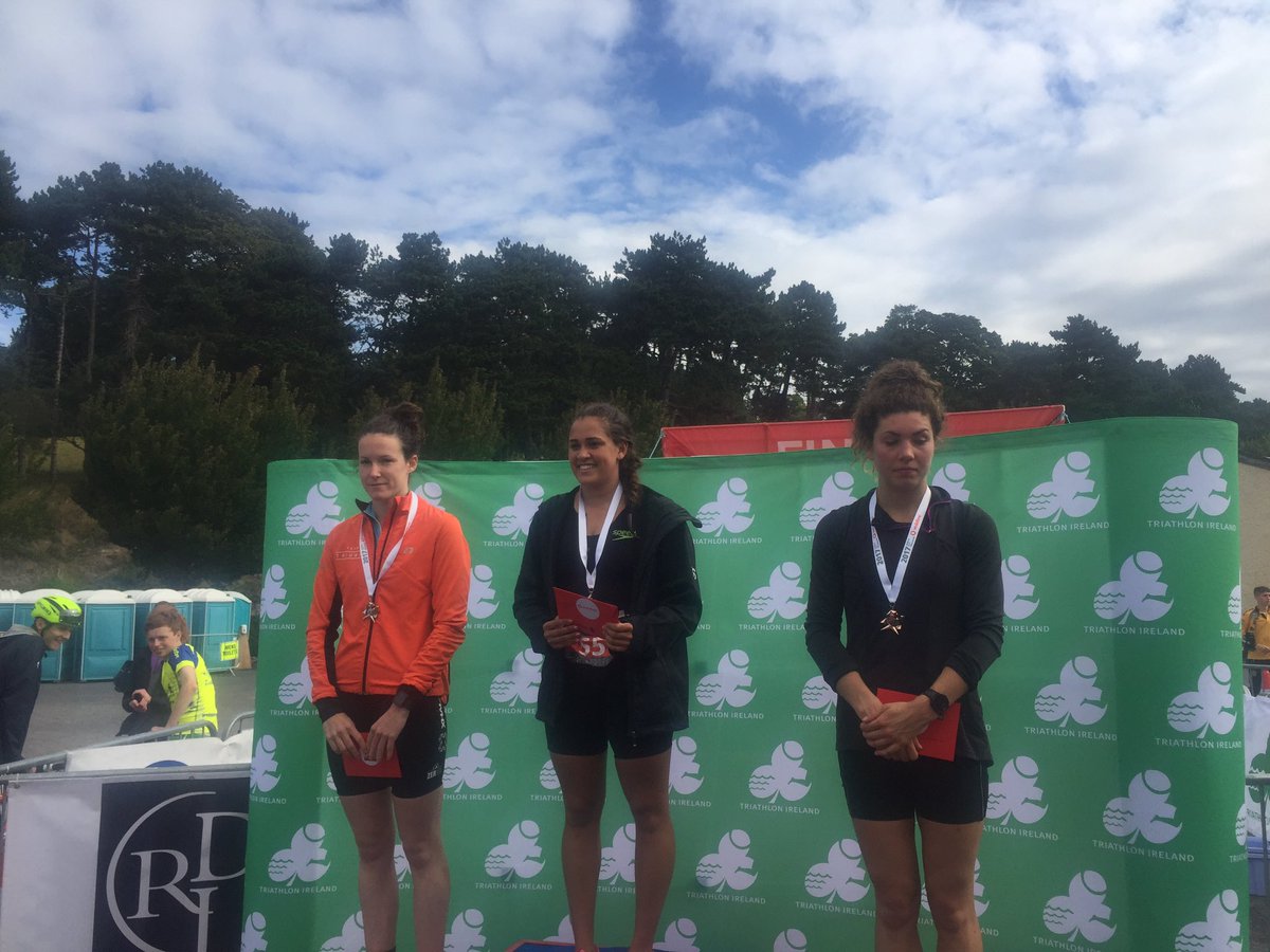 DublinCityTri's tweet photo. 3rd Elizabeth Carr, 2nd Alva Carroll, 1st Natasha Sinna Super series #dct17 https://t.co/3hipA1a1Wt