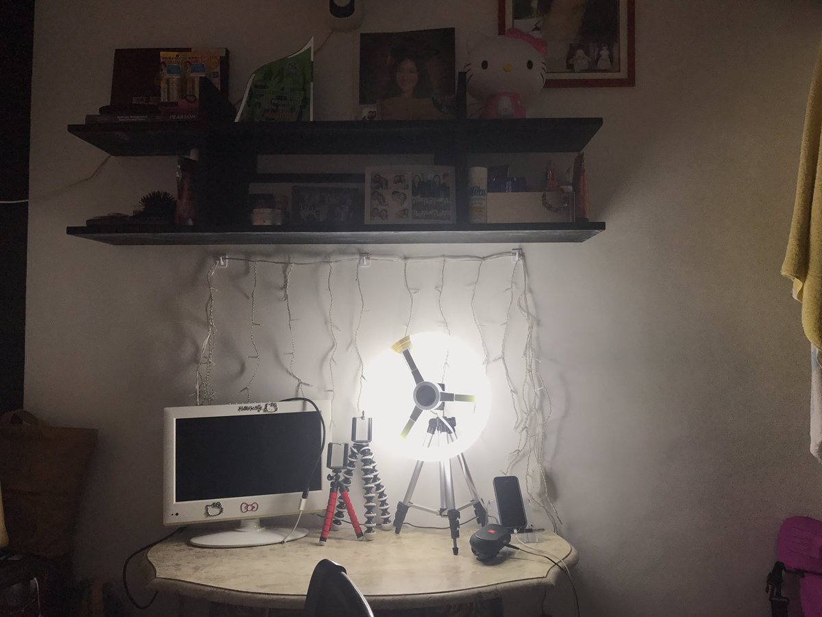 _heyitsdenden's tweet photo. Love my #DIYRinglight 😍 https://t.co/J5QUC1VGud