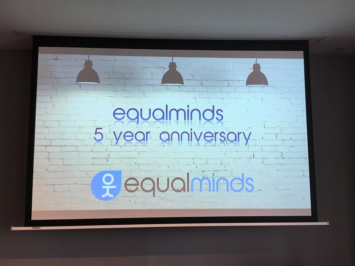 equalminds's tweet photo. Work hard, play hard.  Thank you team for an amazing 5years https://t.co/KokCVe980N
