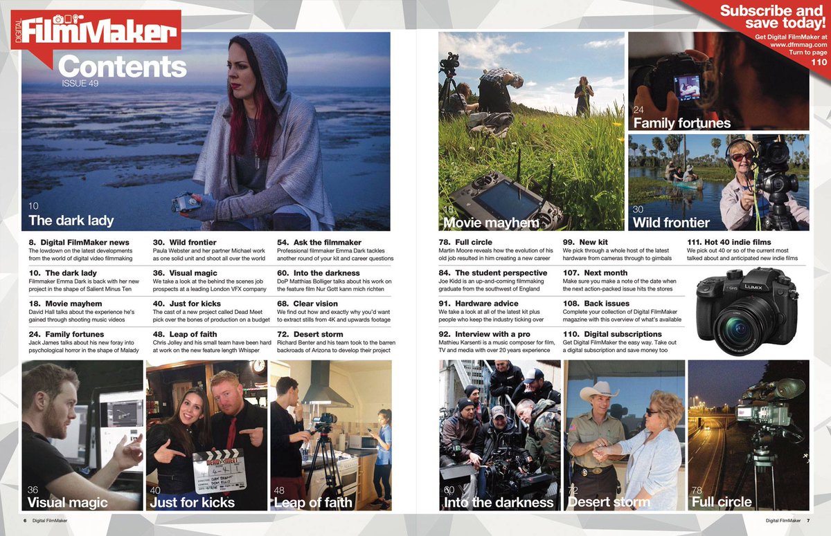 FrancescaLWhite's tweet image. 'Dead Meet' by @DanielJBrant is featured #DigitalFilmmakerMagazine edition 49 out Thurs 31st pocketmags.com/digital-filmma… #Filmmaking #shortfilm