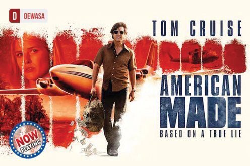 Tom Cruise. AMERICAN MADE sedang tayang di bioskop. Experience it in <a href="/IMAX/">IMAX</a> bit.ly/2wsVoe7