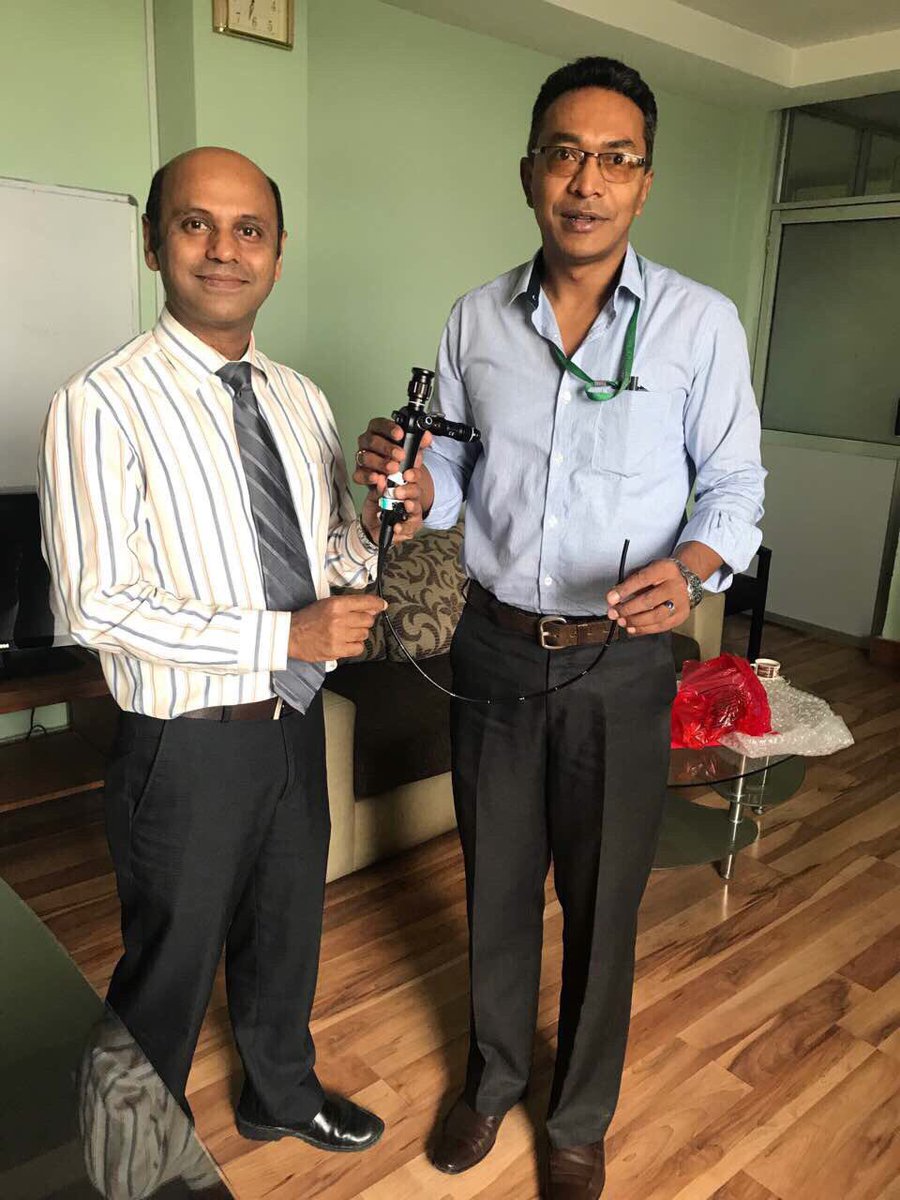 RajDiabetes's tweet photo. @HExNepal Thank you Ramesh for taking Intubating Bronchoscope to Manmohan Centre in Kathmandu &amp; Gas Analyser to Dhulikhle Hospital https://t.co/TQ0hlNZJje