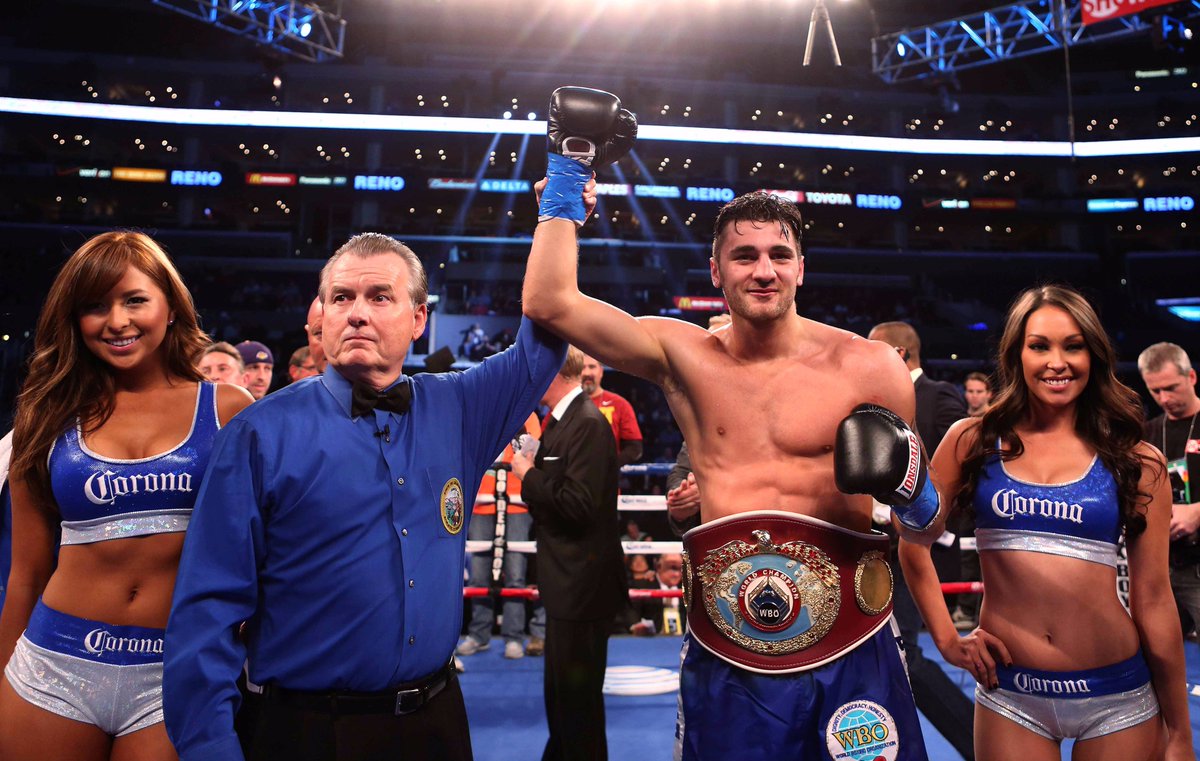 MatchroomBoxing's tweet image. Two time World Champion 👏 Enjoy retirement, @NathanClev 👊