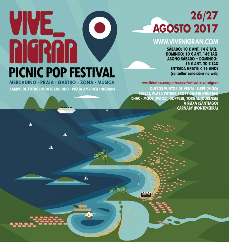 turisriasbaixas's tweet photo. Último día de @Vivenigran: @TachenkoGrupo, @morgan_musica, #DaChick, @OAdosM, #LosDuquesdeMonterrey https://t.co/Mmt9IVEDQc #RiasBaixasFests https://t.co/9JVB0RT39T