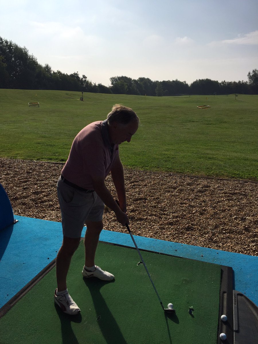 CllrJamesHalden's tweet photo. Dad tried to teach me to play golf. He did not succeed. #oldman #goldfail https://t.co/BDnwf3LlOa
