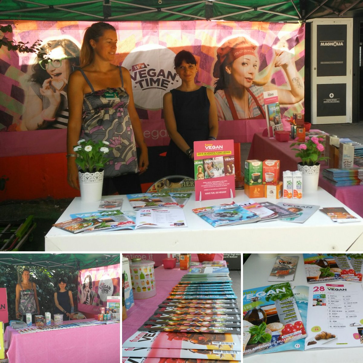 FunnyVegan's tweet photo. Vi aspettiamo a #VivaLasVegan presso il @CircoloMagnolia! Alle 18 #showcooking di @FunnyVegAcademy #vegan #Milano #27agosto #festival #Milan https://t.co/Aj9bCNKnMm