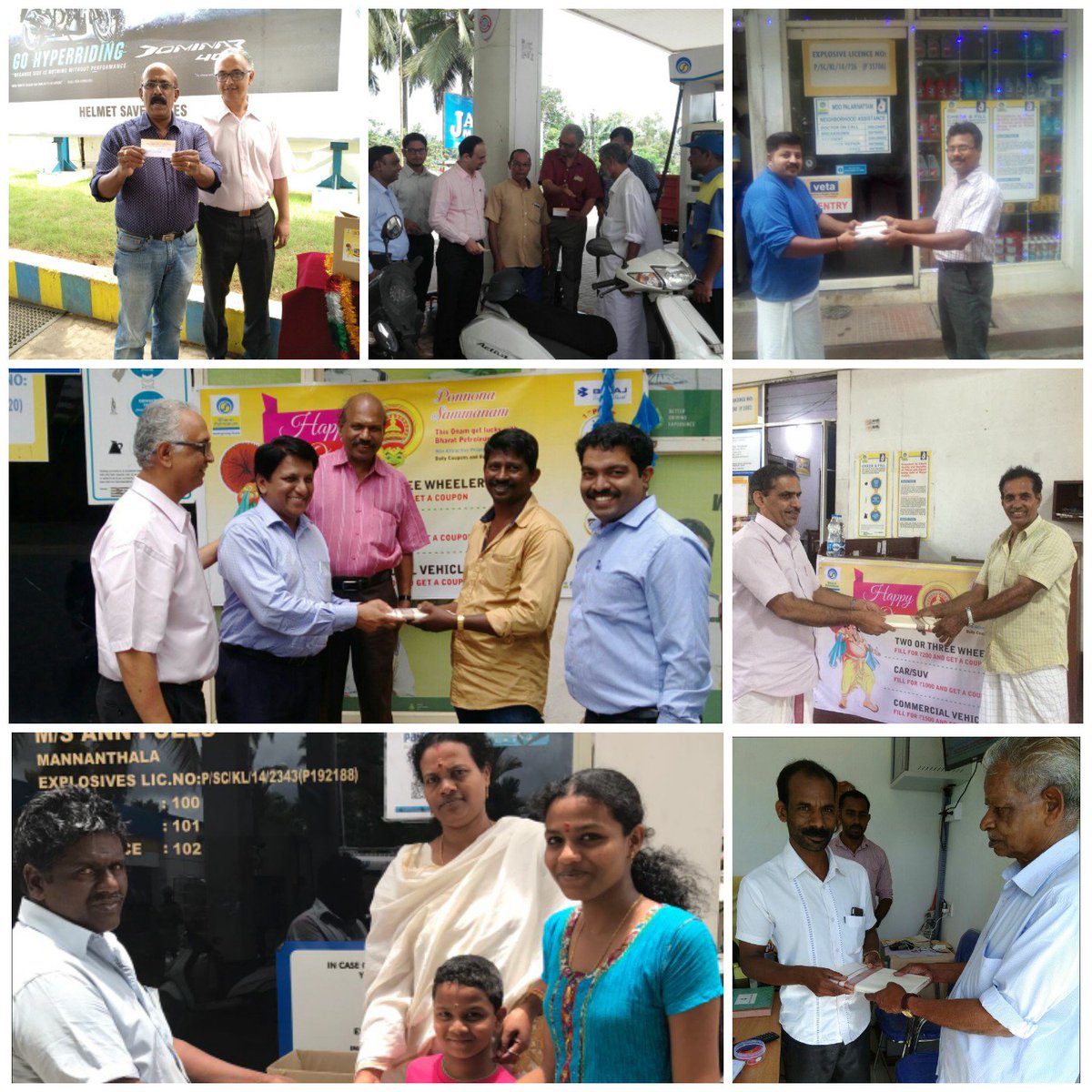 BPCRetailErnaku's tweet photo. #Onamcampaign #celebrationtimes #celebrationswithcustomer @vrharikishen @BPCLimited @BPCLCalicutret @AbbasAkhtar18 @ravips25 @singharunbpcl https://t.co/U2WbfPtCPO