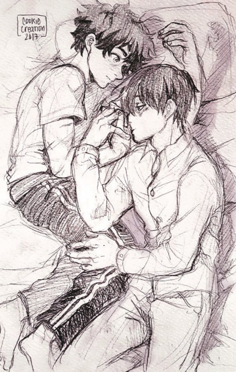 cookiesketches's tweet photo. Hand kisser ( ͡° ͜ʖ ͡°) #bnha #tododeku https://t.co/Wn5U2hCwGe