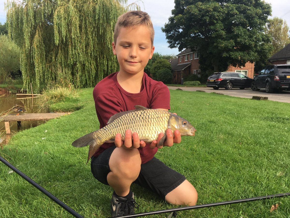 fishing_mum's tweet image. Another successful fishing session 🎣 #thatsmyboy #fishing #onthebank #makingmemories