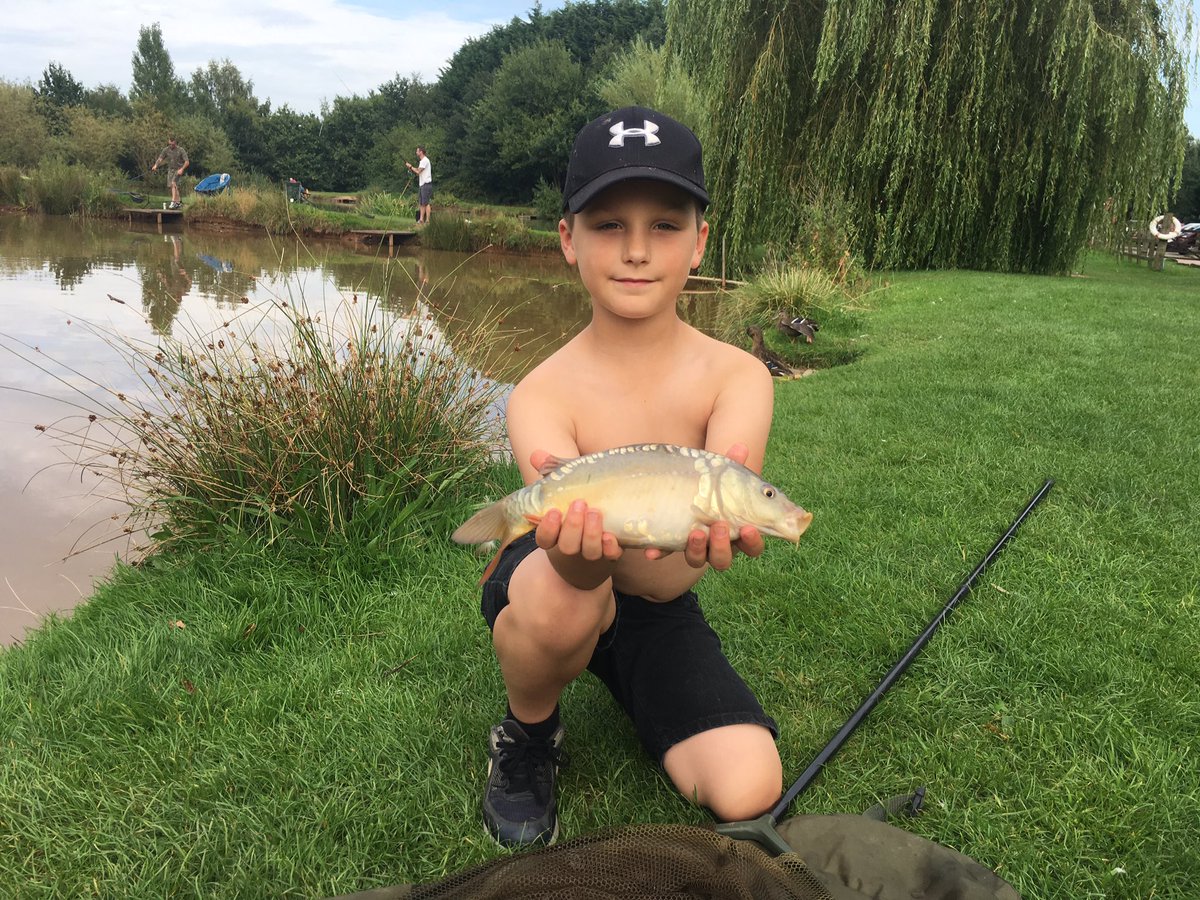 fishing_mum's tweet image. Another successful fishing session 🎣 #thatsmyboy #fishing #onthebank #makingmemories