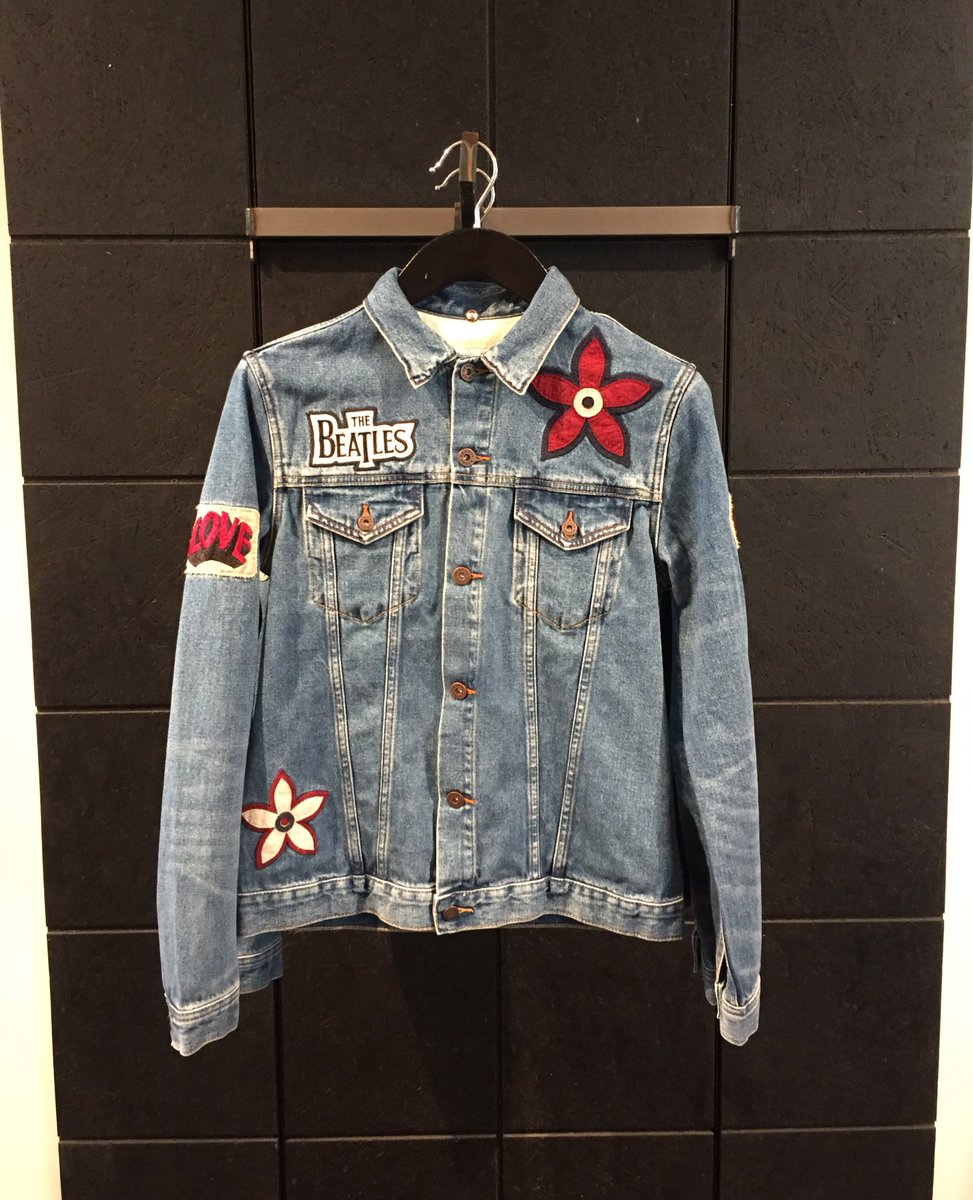 pretty green beatles denim jacket
