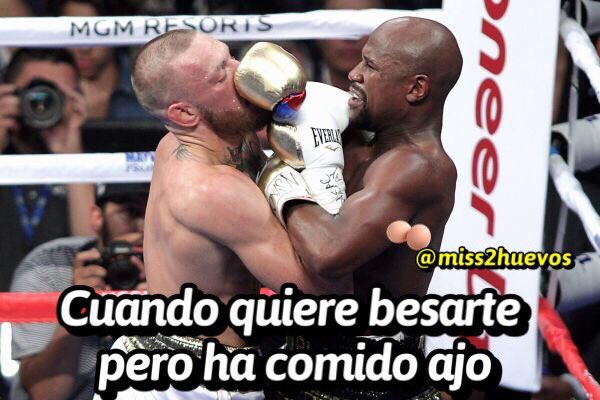 Miss_Huevos's tweet photo. No hay beso... 🤦🏻‍♀️

#Boxeo #McGregorVsMayweather #mccregor #McGregorMayweather https://t.co/AJinV5Tnew