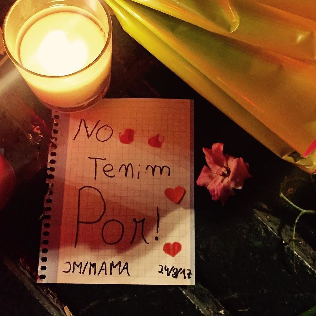 gxlapace's tweet photo. La pace inizia quando non si ha paura
#notenimpor #paz #peace #Barcelona #hopeLa pace inizia quando non si ha paura
#notenimpor #paz #peace… https://t.co/fvZwT6w7w2