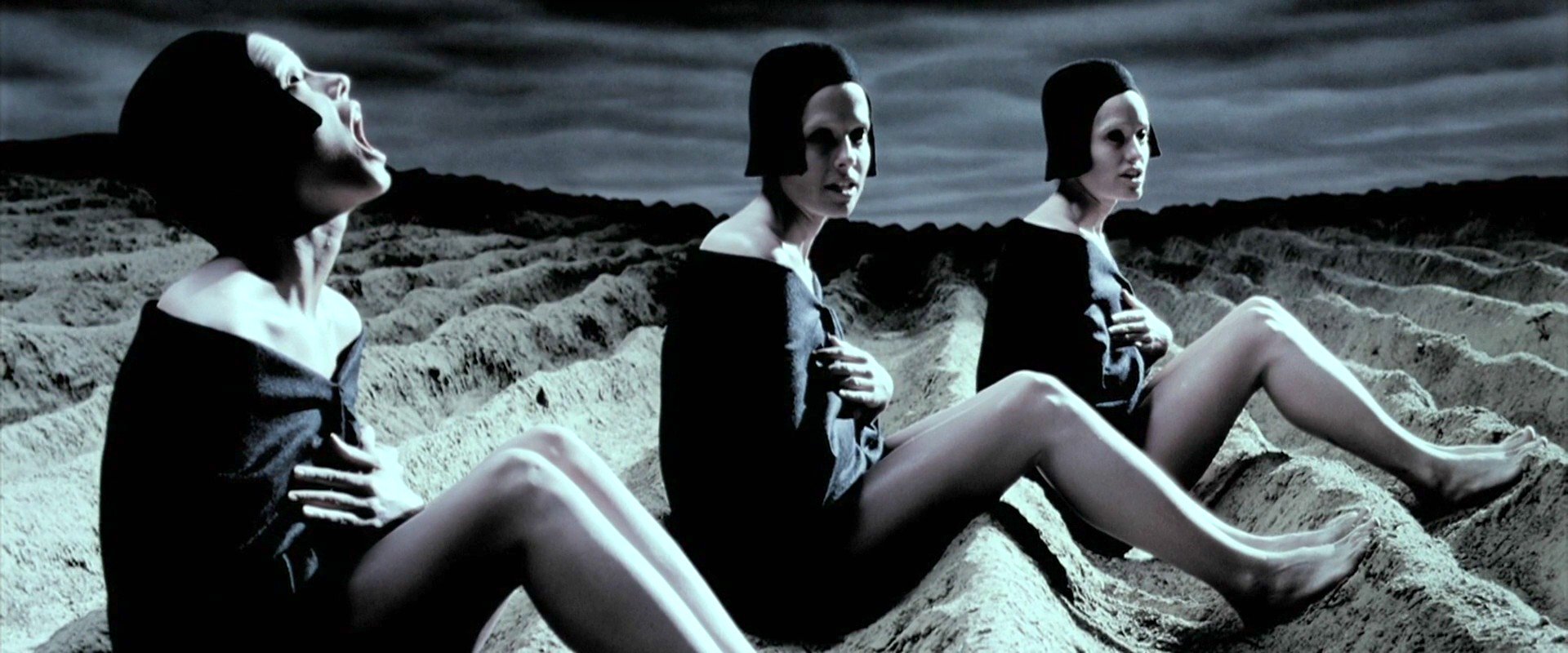 Wishing triplets Leanna Creel, Joy Creel and Monica Lacy (seen here in THE CELL) a very Happy Birthday. 
