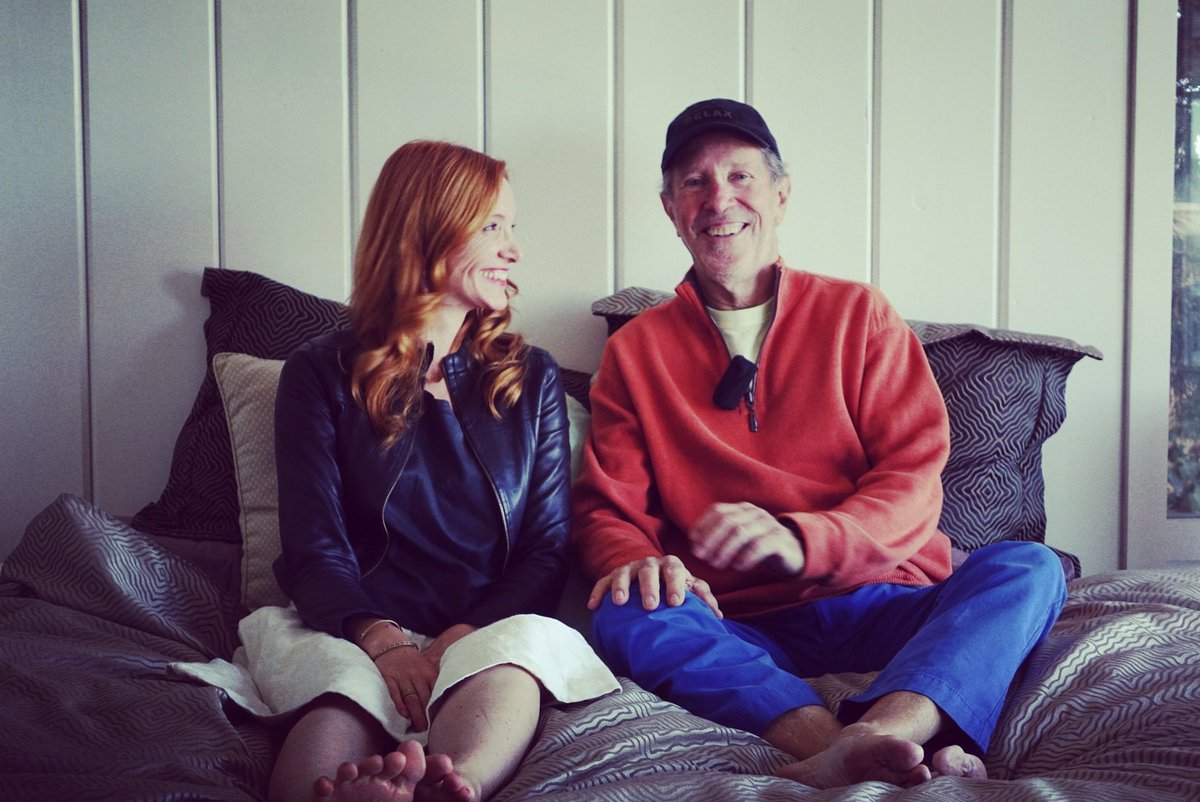 Sinking into sleep with Charlie Hall, the inventor of the waterbed. #seattle #greatinventions #goodnight #summer68 #travel