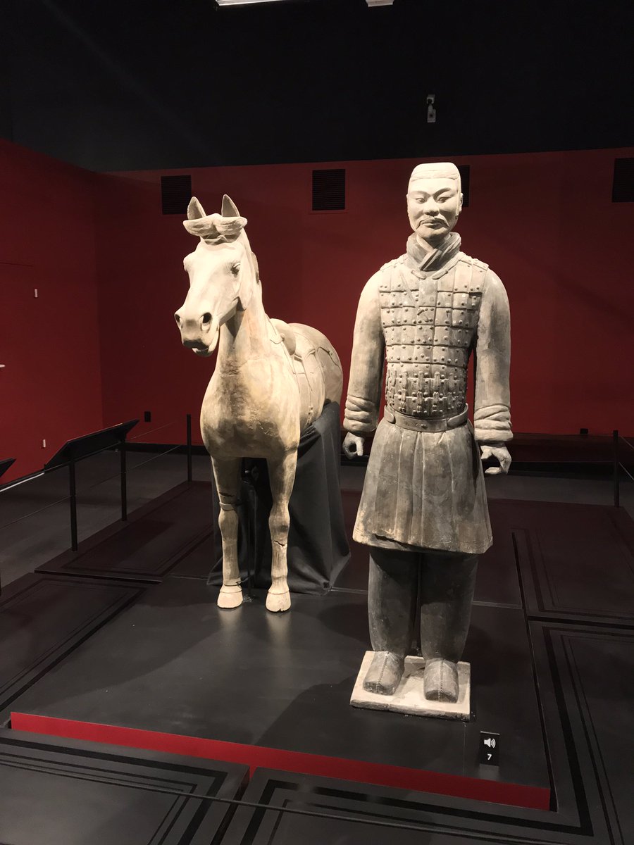 NickNordby's tweet photo. #terracottawarriors #seattlesciencecenter https://t.co/L9WBtUsg78