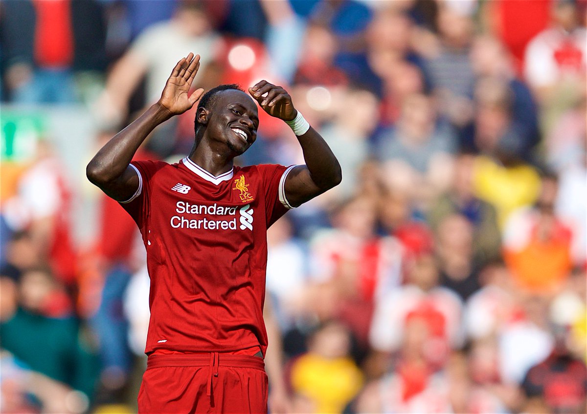 LFC's tweet photo. Oh Mane Mane! 🎵

Think Sadio enjoyed that... https://t.co/t67WJXedXJ
