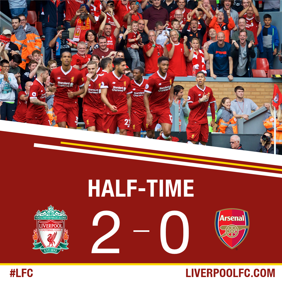 LFC's tweet photo. Great work so far, Reds! https://t.co/Wi85kkYzp1