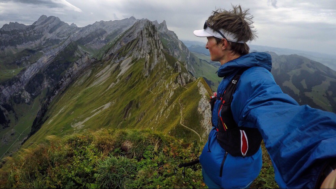 Bad weather...doesn't matter. #trailrunning at home 🇨🇭⛰🏃. #schäffler #appenzellerland #adidadterrex #julboathlete