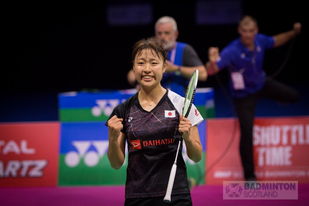2017BWC's tweet photo. After an incredible match, Nozomi Okuhara takes Women's Singles GOLD!
Silver for P V Sindhu
Bronze for Saina Nehwal
Bronze for Chen Yufei https://t.co/kUHCeXicPI